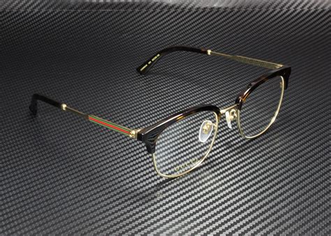 gucci glasses gold men|gucci prescription eyeglasses for men.